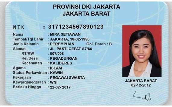 Contoh KTP
